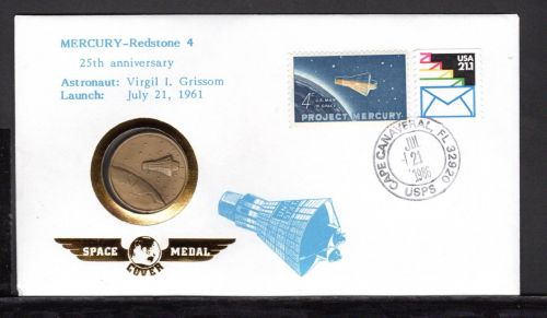 USA Space-Medal Brief #6 Mercury 4