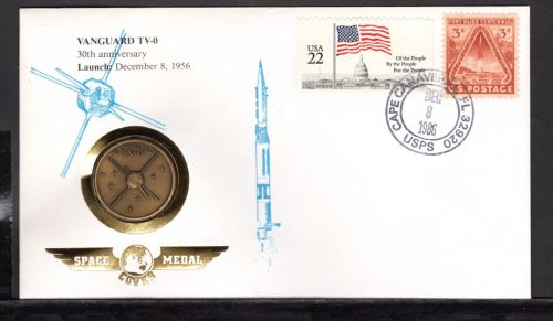 USA Space-Medal Brief #9 Vanguard TV-O