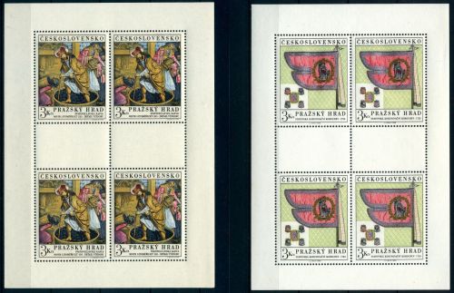 Tschechoslowakei Kleinbögen MiNr. 1876-1877 postfrisch