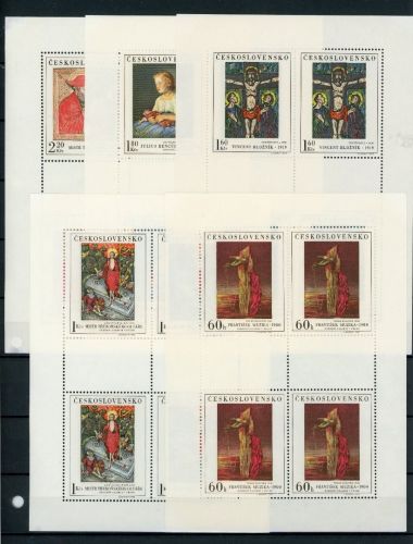 Tschechoslowakei Kleinbogen MiNr. 1910-1914 postfrisch Kunst