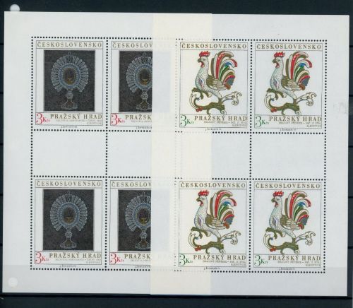 Tschechoslowakei Kleinbögen MiNr. 2201-3102 postfrisch Prager Burg