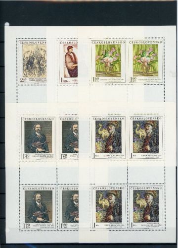 Tschechoslowakei Kleinbögen MiNr. 2232-2236 postfrisch Kunst