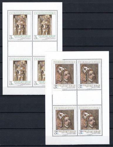 Tschechoslowakei Kleinbögen MiNr. 2442-2443 postfrisch