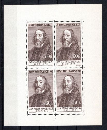 Tschechoslowakei Kleinbogen MiNr. 1011 postfrisch