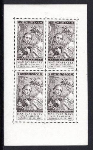 Tschechoslowakei Kleinbogen MiNr. 1092 postfrisch