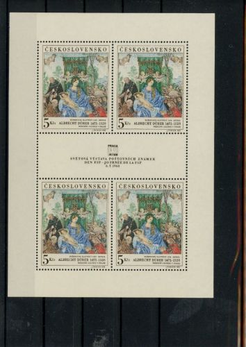 Tschechoslowakei Kleinbogen MiNr. 1805 postfrisch