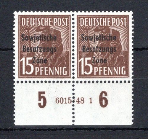 SBZ Allg. Ausgaben MiNr. 187 HAN postfrisch