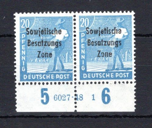 SBZ Allg. Ausgaben MiNr. 189 HAN postfrisch
