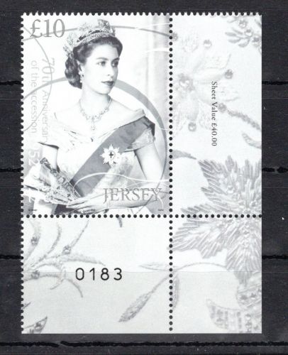 Jersey MiNr. 2591 Eckrand postfrisch Elizabeth II.