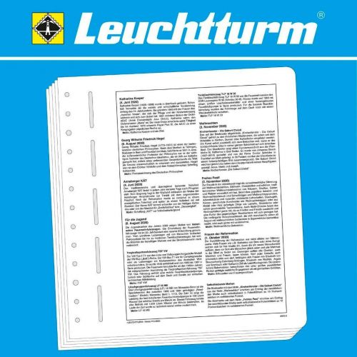 Leuchtturm Bund Memo Blätter 2025 Vordrucke 100182 Neuware