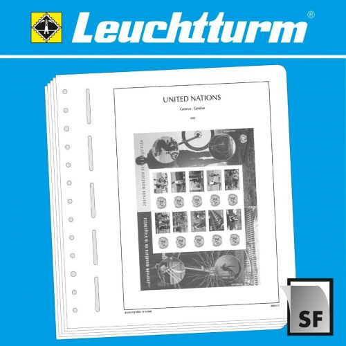 Leuchtturm Uno Genf Kleinbogen 2025 Vordrucke SF 100263 Neuware
