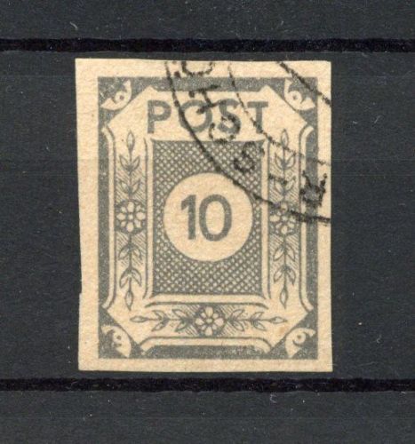 SBZ Ost-Sachsen MiNr. 52 a ux gestempelt tiefst geprüft Kunz