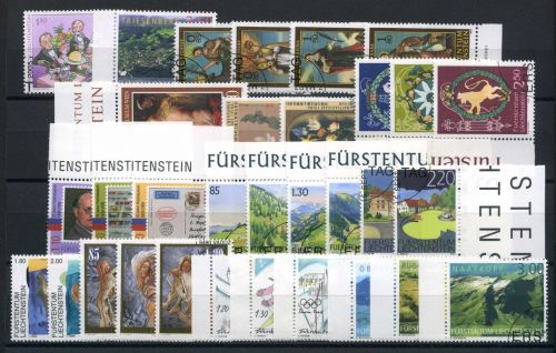 Liechtenstein Jahrgang 2005 gestempelt