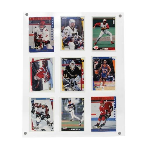 Safe Acryl Rahmen für Spielkarten Nr. 5113 3 x 3 Karten Neu