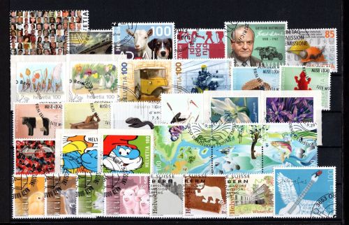 Schweiz Jahrgang 2013 gestempelt