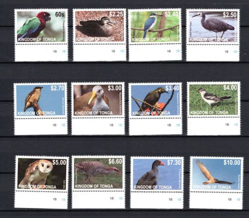 Tonga MiNr. 1754-1876 Vögel, Unterrandsatz, postfrisch Tiere