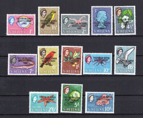 St. Helena MiNr. 489-504 Meerestiere und Vögel, Satz postfrisch Tiere