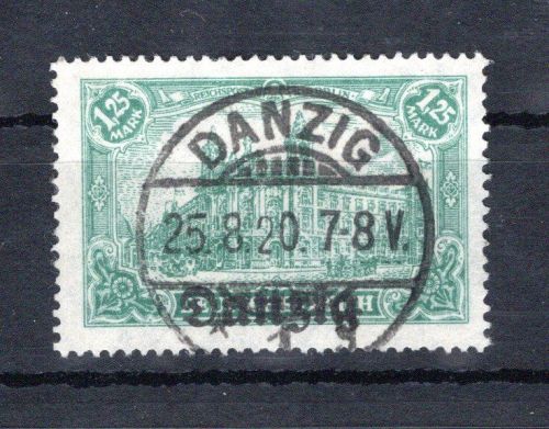 Danzig MiNr. 9 b gestempelt Fotobefund Tworek
