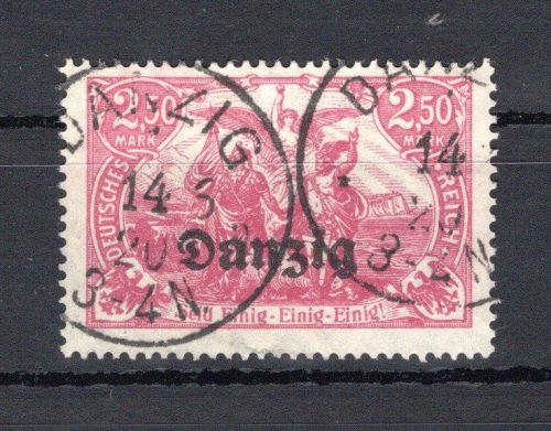 Danzig MiNr. 12 c Ersttagsstempel Fotoattest Soecknick