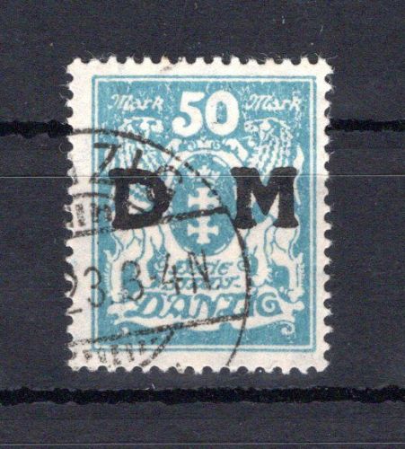 Danzig MiNr. D 36 gestempelt Fotoattest Soecknick