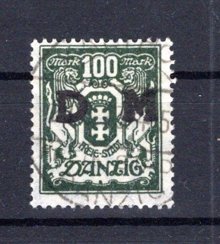 Danzig MiNr. D 37 gestempelt Kurzbefund Soecknick