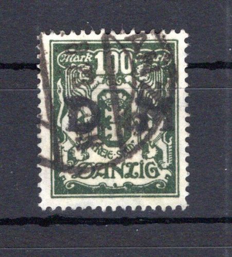 Danzig MiNr. D 37 gestempelt Kurzbefund Soecknick