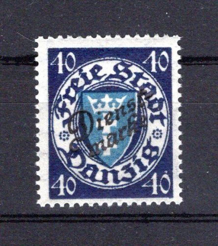 Danzig MiNr. D 49 b postfrisch Kurzbefund Soecknick