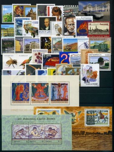 Österreich Jahrgang 2009 postfrisch