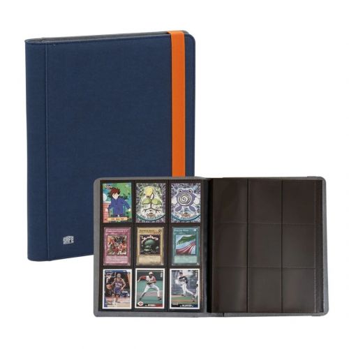 Safe Sammelalbum „Color“ dunkelblau für Trading Cards, Sportkarten Nr. 700-4 Neu