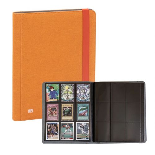 Safe Sammelalbum „Color“ orange für Trading Cards, Sportkarten Nr. 700-6 Neu