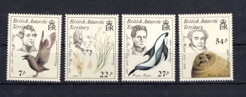 Britische Antarktis Gebiete MiNr. 128-131 Meerestiere postfrisch Tiere