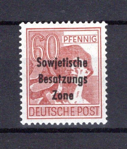 SBZ Allg. Ausgaben MiNr. 195 b postfrisch geprüft Paul