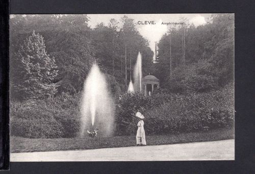 AK Cleve (Kleve) Niederrhein 1915 Amphitheater im Forstgarten