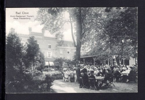 AK Bad Cleve (Kleve) Niederrhein um 1910 Hotel-Restaurant Thunert