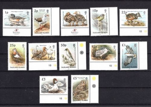 Falkland Inseln MiNr. 872-882 Vögel Enten Möwen , Satz postfrisch Tiere