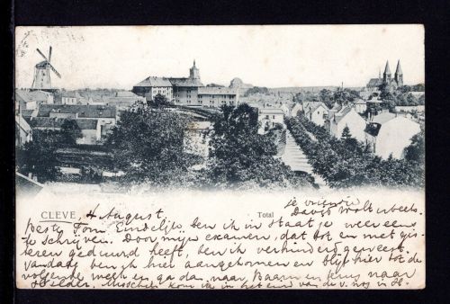 AK Cleve (Kleve) NRW 1905 Totalansicht
