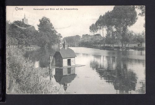 AK Cleve (Kleve) NRW 1907 Kermisdahl mit Blick auf Schwanenburg