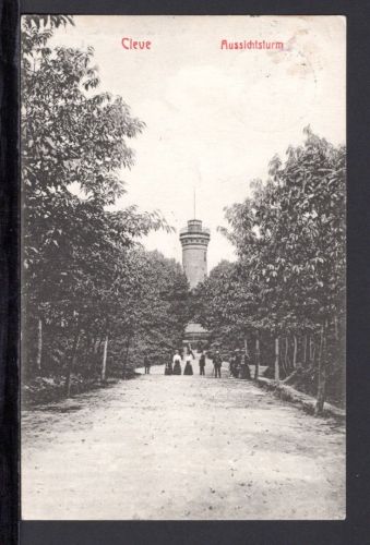 AK Cleve (Kleve) NRW 1912 Aussichtsturm