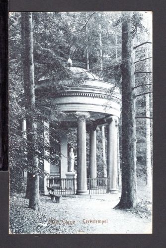 AK Cleve (Kleve) NRW 1920 Serestempel, Bahnpoststempel