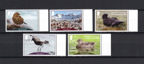 Süd-Georgien MiNr. 737-742 Vögel 2019, Satz postfrisch Tiere