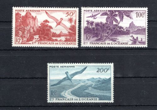 Frankreich MiNr. 232-234 Seevögel Albatros, Satz postfrisch Tiere