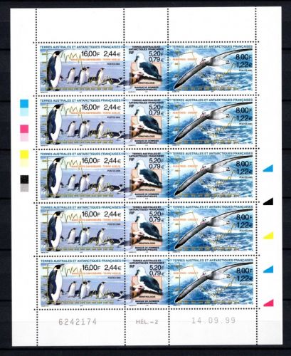 franz. Antarktis Gebiete TERRES MiNr. 430-432 Pinguin KB postfrisch Tiere