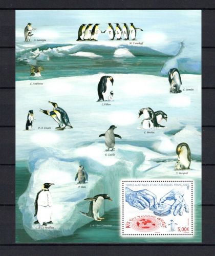 franz. Antarktis Gebiete TERRES MiNr. Block 36 Pinguine postfrisch Tiere