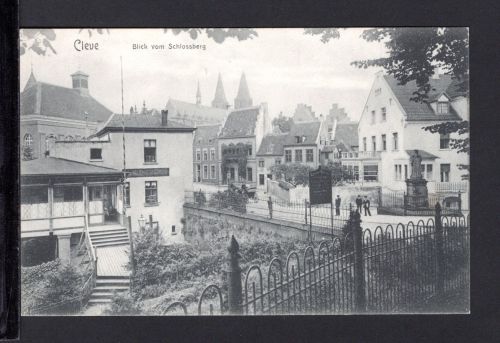 AK Bad Cleve (Kleve) Niederrhein um 1910 Blick vom Schlossberg