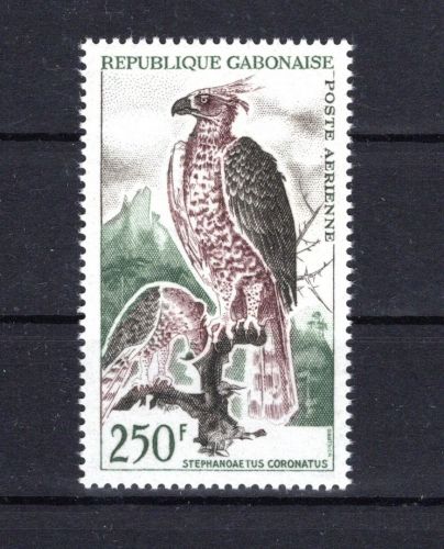 Gabun MiNr. 206 Greifvogel Harpyie 1964, postfrisch Tiere