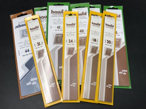 HAWID SL-Streifensortiment Schwarz 10 Packungen in versch. Größen Neuware