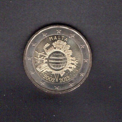 Malta 2012 2 € 10 Jahre Eurogeld