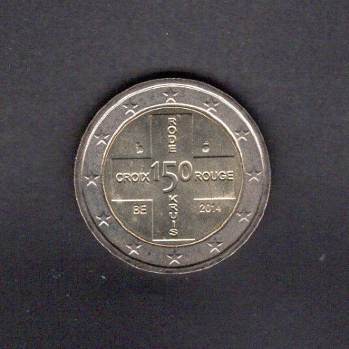Belgien 2014 2 € Rotes Kreuz