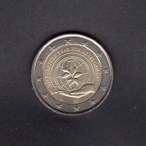 Belgien 2015 2 € Jahr der Entwicklung