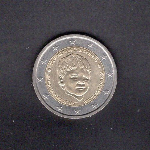 Belgien 2016 2 € Kinderhilfswerk